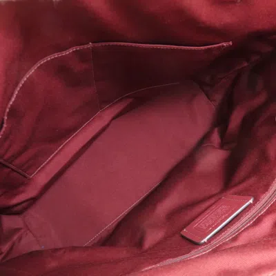 Pre-owned Coach Signature Brown Signature Line Tote Bag ()