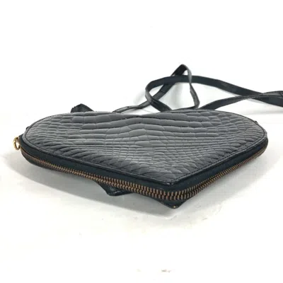 Pre-owned Fendi Black Leather Backpack ()