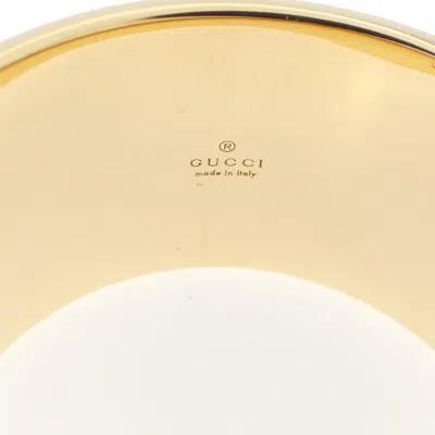 Pre-owned Gucci Icon Yellow Band Ring ()