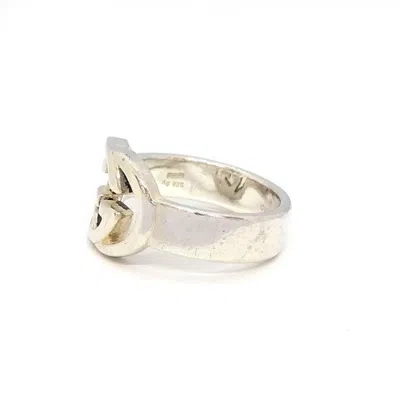 Pre-owned Gucci Silver Silver 925 Band Ring ()