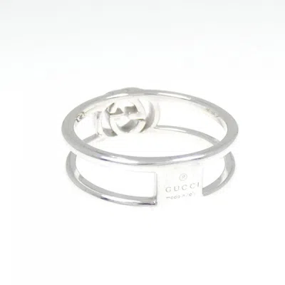 Pre-owned Gucci Silver Silver 925 Band Ring ()