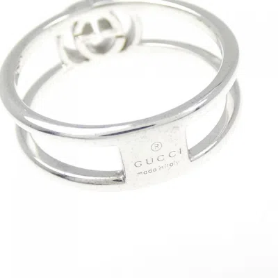 Pre-owned Gucci Silver Silver 925 Band Ring ()
