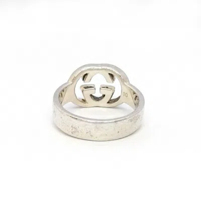 Pre-owned Gucci Silver Silver 925 Band Ring ()