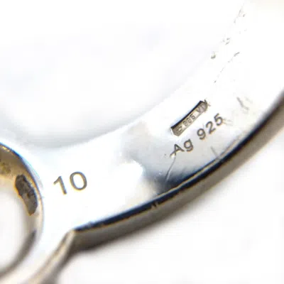 Pre-owned Gucci Silver Silver 925 Band Ring ()