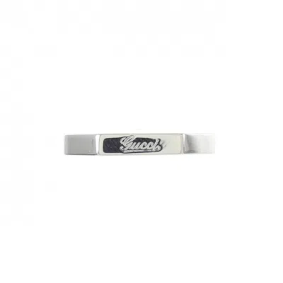 Pre-owned Gucci White Gold White Gold (18k) Wedding Ring ()
