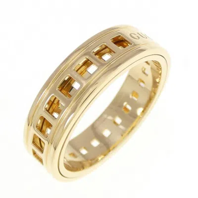 Pre-owned Gucci Yellow Gold Yellow Gold (18k) Band Ring ()