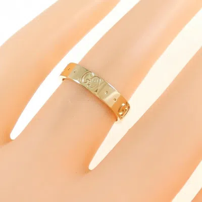 Pre-owned Gucci Yellow Gold Yellow Gold (18k) Band Ring ()