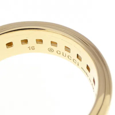 Pre-owned Gucci Yellow Gold Yellow Gold (18k) Band Ring ()