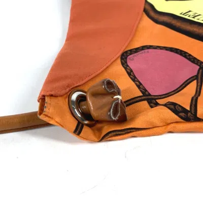 Pre-owned Hermes Multi-color Silk Leather Shoulder Bag ()