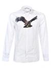 NEIL BARRETT Neil Barrett Eagle Shirt,BCM632SB11103