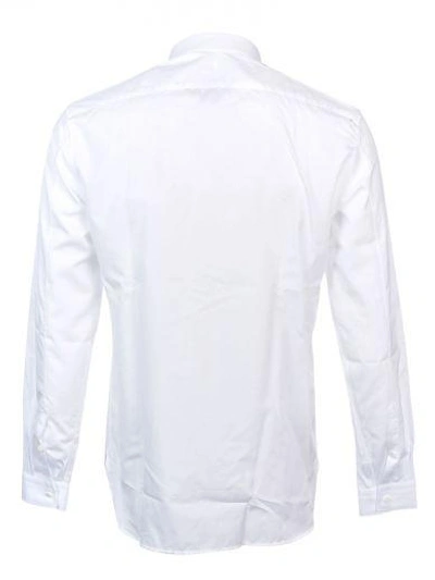 Shop Neil Barrett Eagle Shirt In Bianco