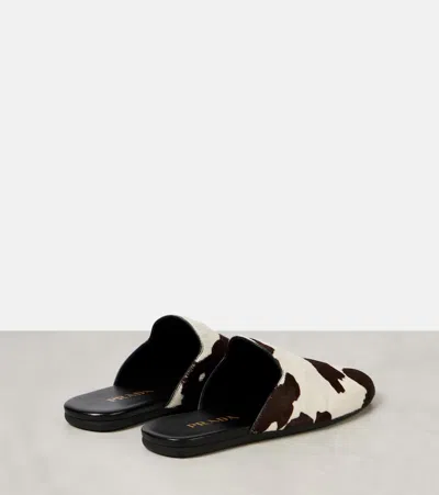 Prada Calf Hair Mules