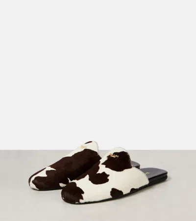 Prada Calf Hair Mules