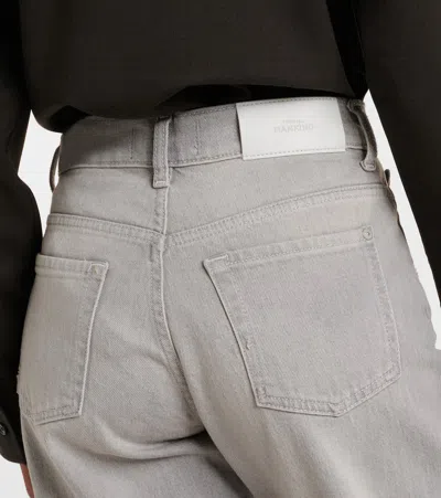 7 For All Mankind Tess Mid-rise Straight Jeans