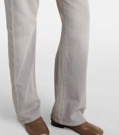 7 For All Mankind Tess Mid-rise Straight Jeans