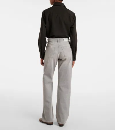 7 For All Mankind Tess Mid-rise Straight Jeans
