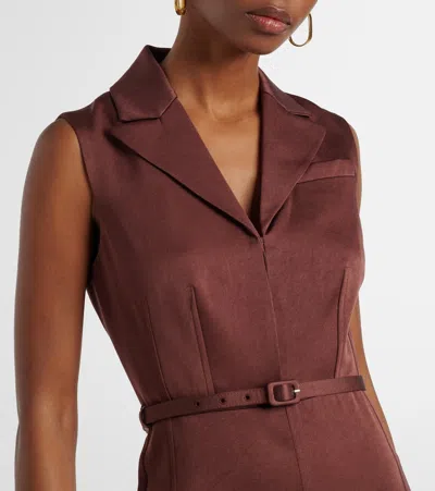 Roland Mouret Crêpe Midi Dress