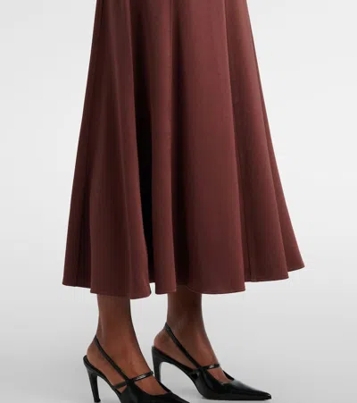 Roland Mouret Crêpe Midi Dress
