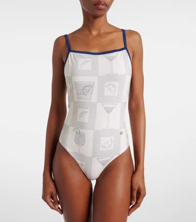 Loro Piana Aperitivo Printed Swimsuit