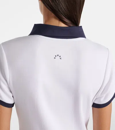Varley Valentina Cotton-blend Piqué Tennis Dress