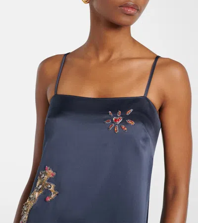 Alemais X Anouk Colantoni Fontaine Slip Midi Dress