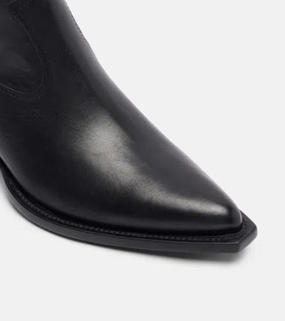 Golden Goose Debbie 45 Leather Ankle Boots In Black
