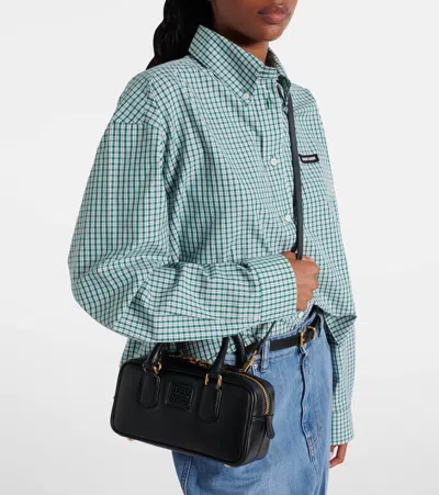 Miu Miu Arcadie Leather Tote Bag