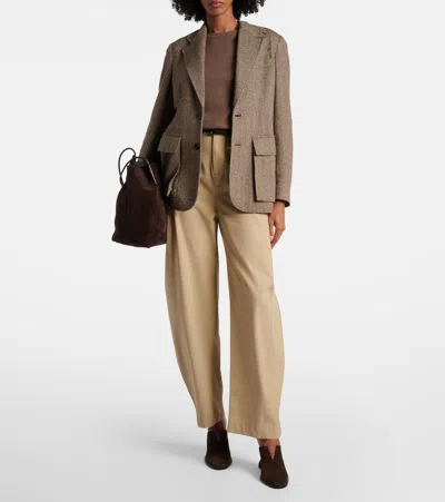 Ralph Lauren Preston Ii Herringbone Tweed Blazer