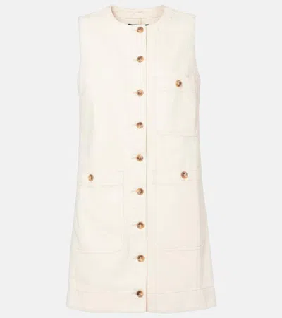 Veronica Beard Oakley Denim Minidress