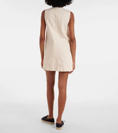 Veronica Beard Oakley Denim Minidress