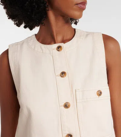 Veronica Beard Oakley Denim Minidress