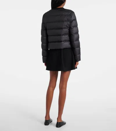 Moncler Cropped Down Jacket