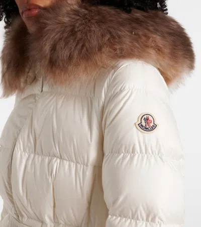 Moncler Boed Shearling-trimmed Down Jacket