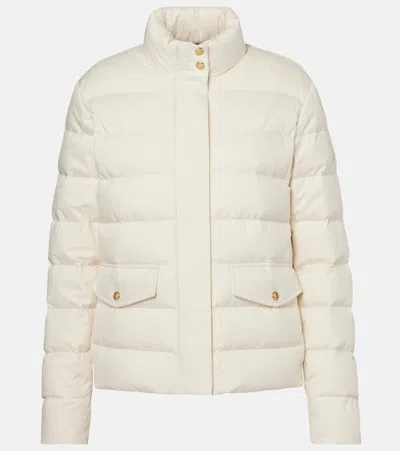 Moncler Bessettes Down Jacket In Neutral