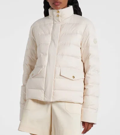 Moncler Bessettes Down Jacket In Neutral