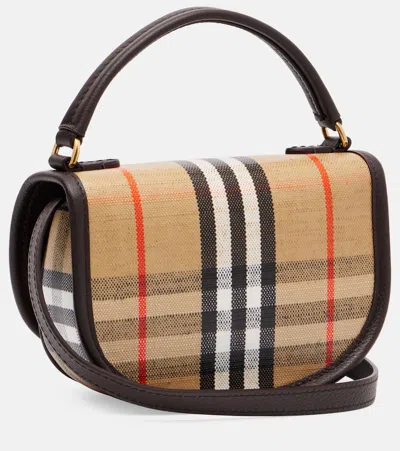 Burberry Highlands Mini Jacquard Shoulder Bag