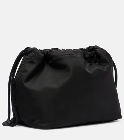 Burberry Horseshoe Reversible Pochette With Coulisse