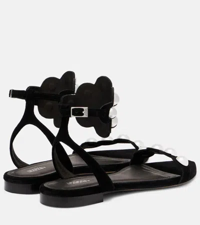 Isabel Marant Aselda Studded Suede Sandals