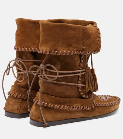 Isabel Marant Winki Suede Ankle Boots