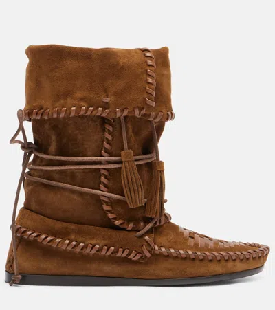 Isabel Marant Winki Suede Ankle Boots