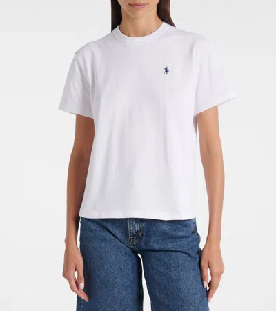 Polo Ralph Lauren Ctn Cbl Tee Short Sleeve Pullover In White