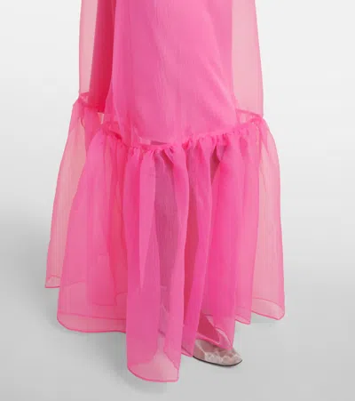 Staud Tiered Tulle Gown