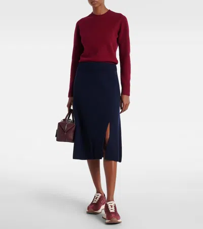 Moncler Pacey2 Suede-trimmed Sneakers