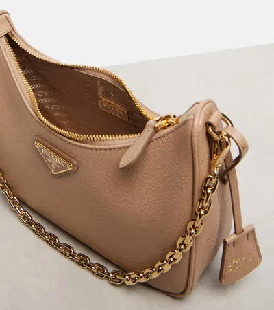 Prada Womens Powder Re-edition 2005 Leather Cross-body Bag