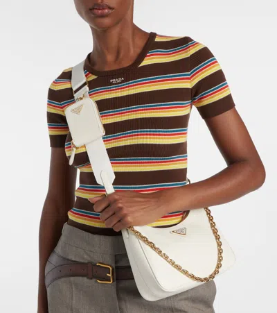 Prada Re-edition 2005 Leather Shoulder Bag
