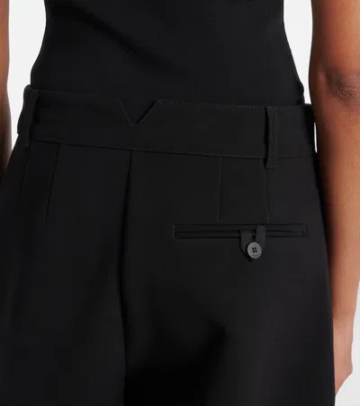 Jacquemus 'le Pantalon Paseo' Black Pants With Belt Loops And Wide Leg