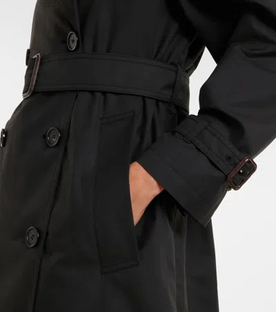 Max Mara Fiorito Cotton-blend Twill Trench Coat