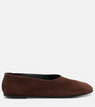 Proenza Schouler Glove Suede Ballet Flats