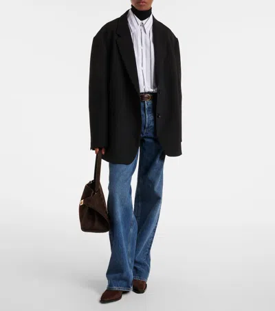 Proenza Schouler Bronco Suede Ankle Boots