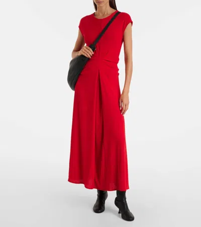 Proenza Schouler Tee Crinkled-leather Ankle Boots In Black